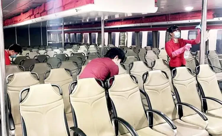 tàu express chống covid-19